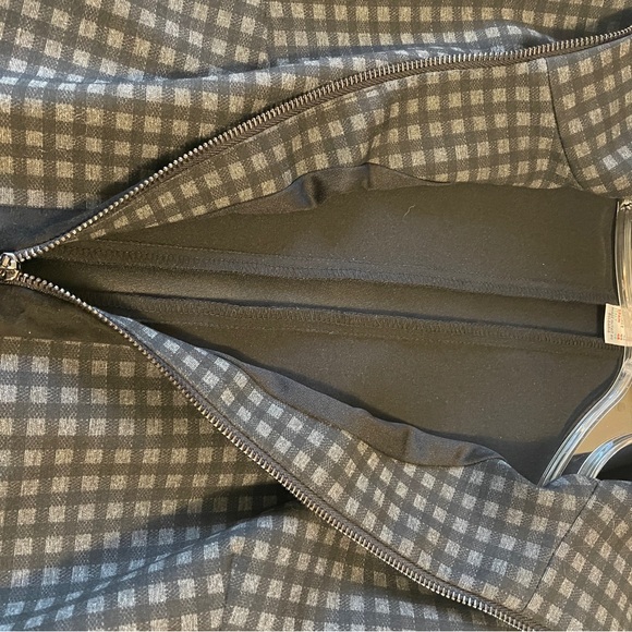 Joseph Ribkoff Black and Gray Checkered Blazer - Picture 8 of 15